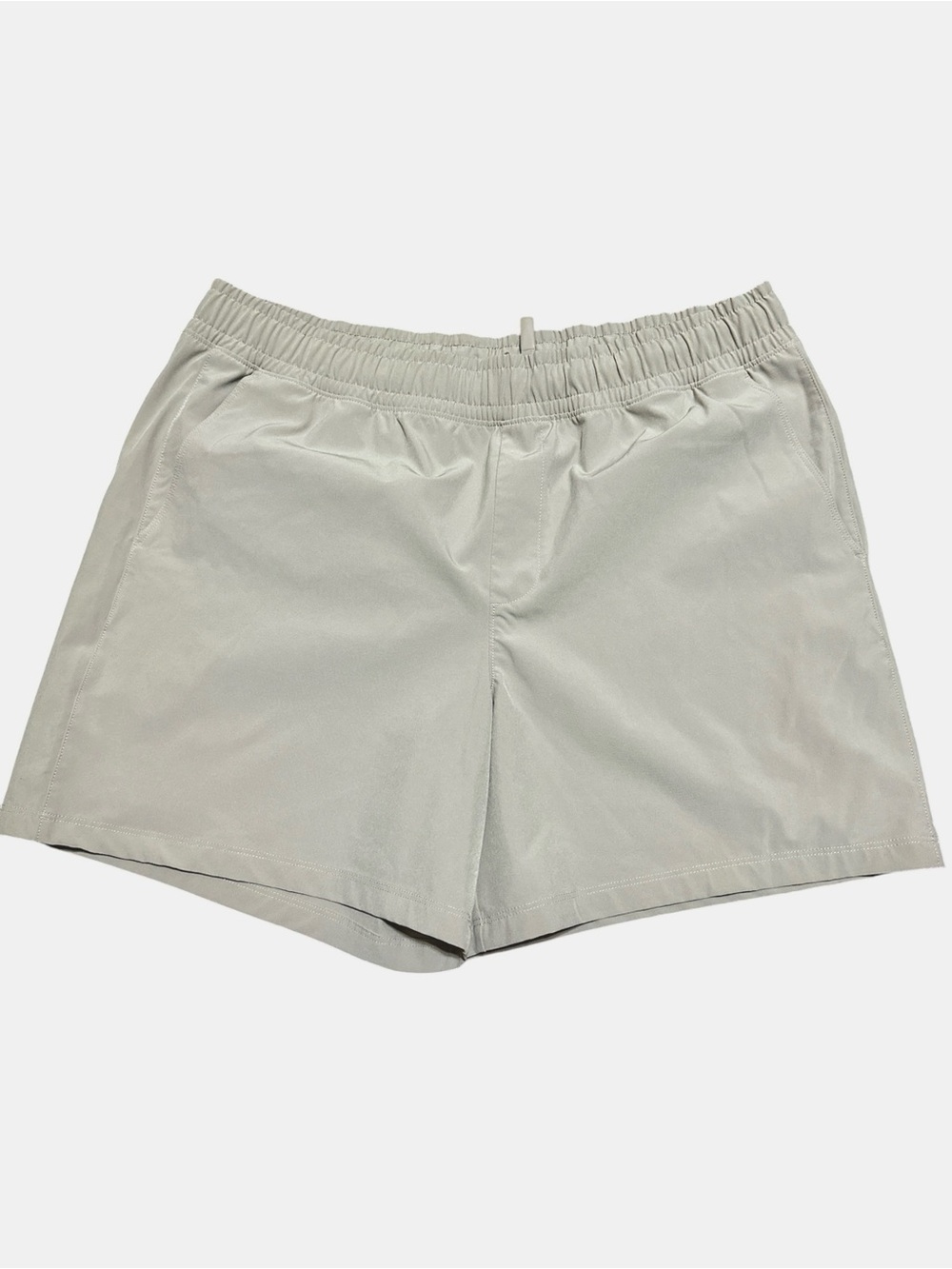 All In Motion Nylon Athletic Shorts Men Size Large Tan Activewear Workout.